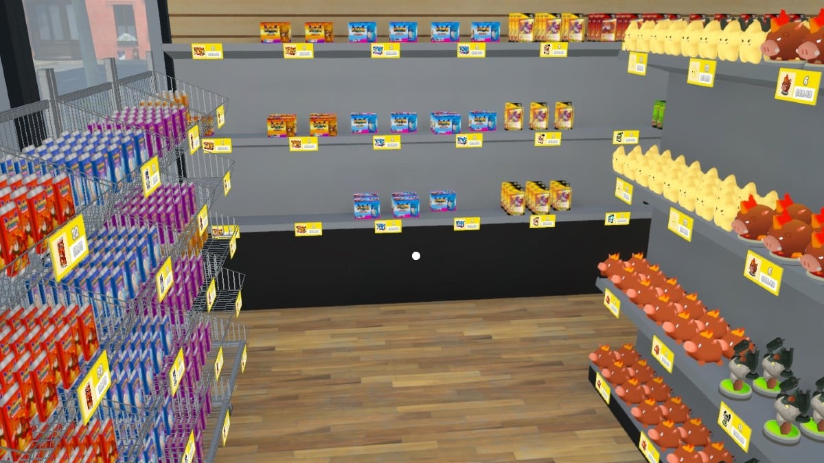 Shelf Restocking TCG Card Shop Simulator