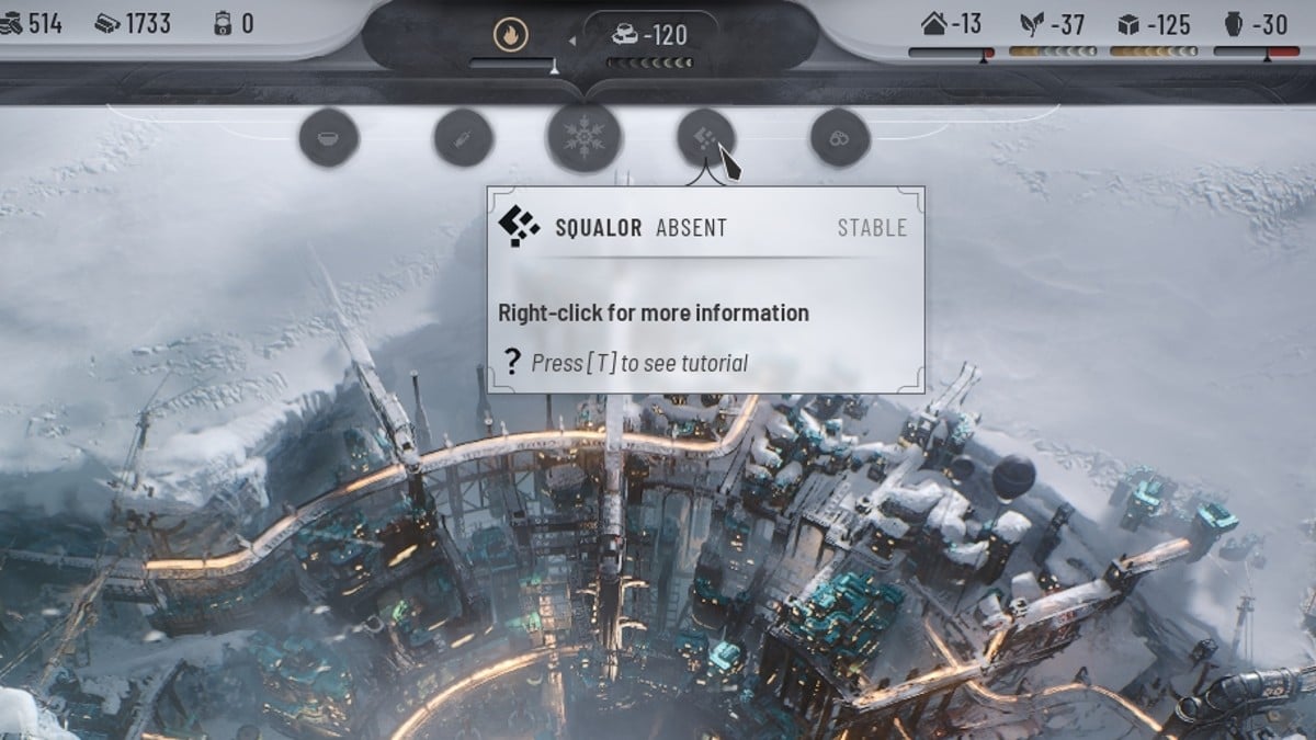 Dónde conseguir materiales en Frostpunk 2