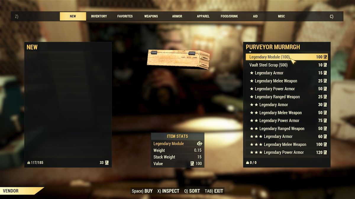 Fallout 76 Excel Legendary Mod Checklist.pdf How to Get Legendary Modules in Fallout 76 - Prima Games