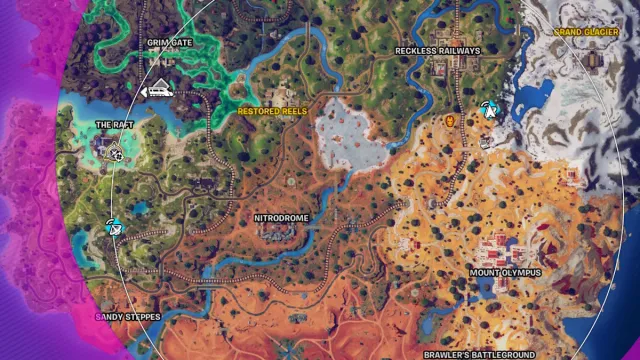 Fortnite Forecast Tower map