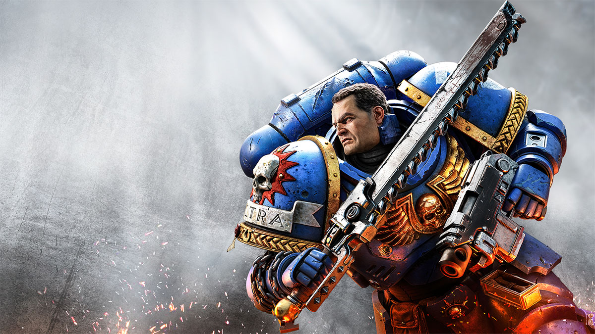 Warhammer 40K Space Marine 2 Cover Art