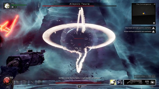 Remnant 2 Alepsis Taura rings attack