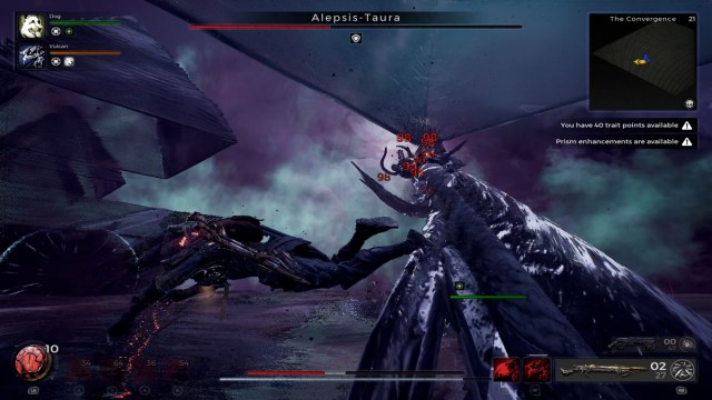 Remnant 2 Alepsis Taura tentacle smash attack