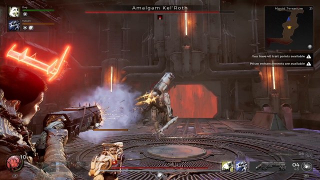 Remnant 2 Amalgam Kel'Roth charging towards player