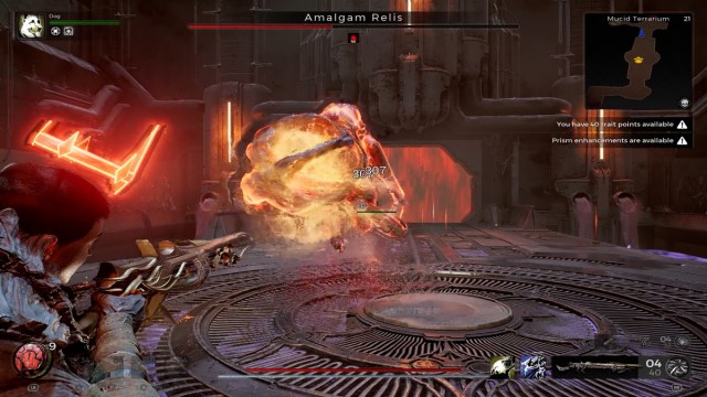 Remnant 2 - Amalgam Relis Boss rushing towards you