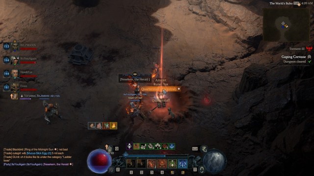 Ancestral Unique Staff Drop Duriel Diablo 4