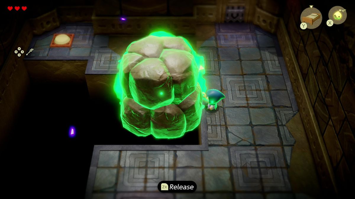 Tutorial de la mazmorra de las ruinas de Suthorn de Zelda Echoes of Wisdom