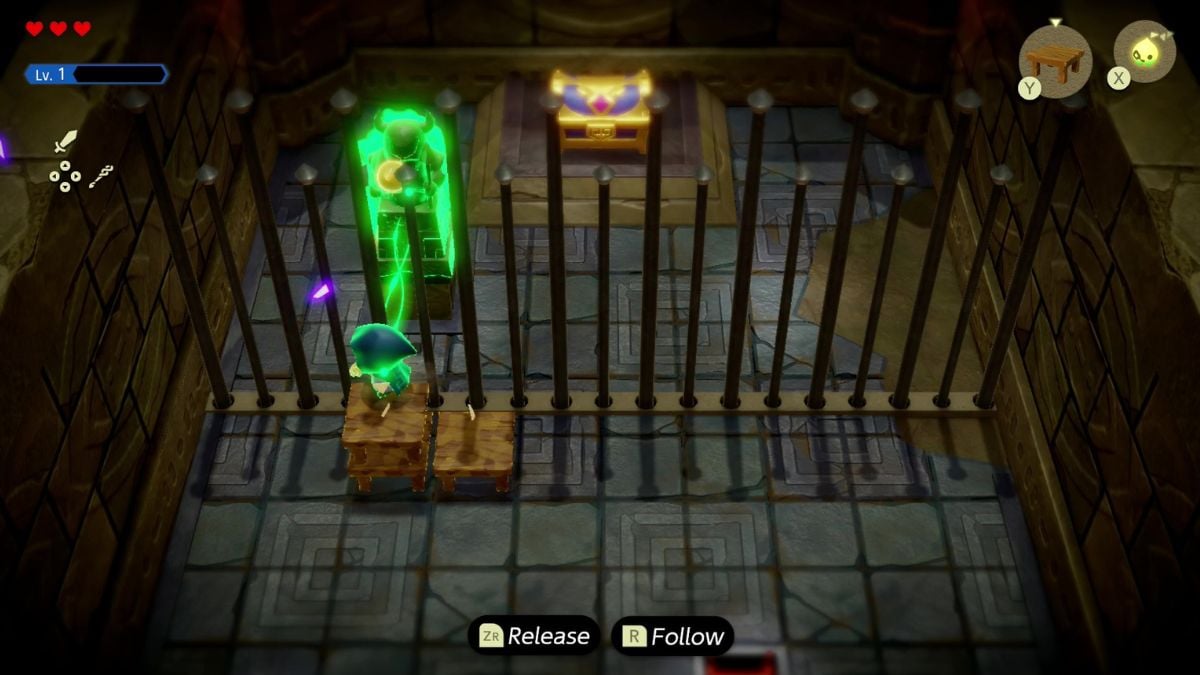 Tutorial de la mazmorra de las ruinas de Suthorn de Zelda Echoes of Wisdom