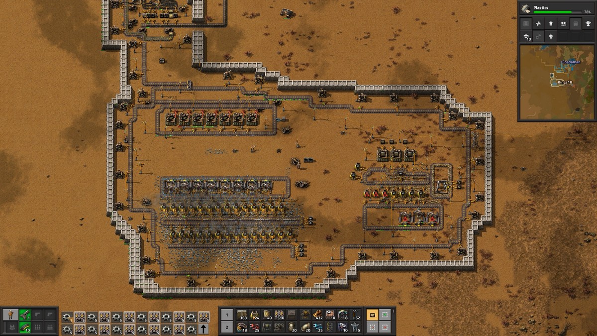 La mejor configuración de defensa temprana en Factorio 2.0