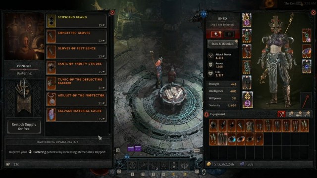 Forgotten Souls Tooltip Season 6 Diablo 4