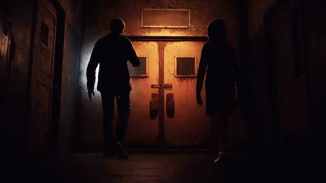 James and Laura going to open the door Silent Hill 2 Remake