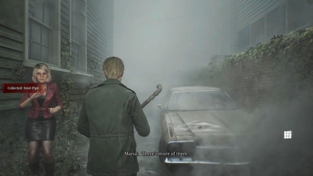 Silent Hill 2 Remake James using Lead Pipe