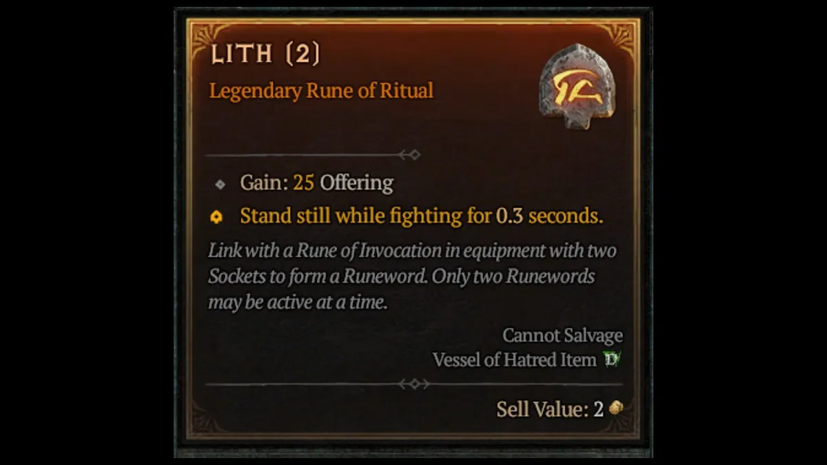 How to Get Lith Runes in Diablo 4 Vessel of Hatred