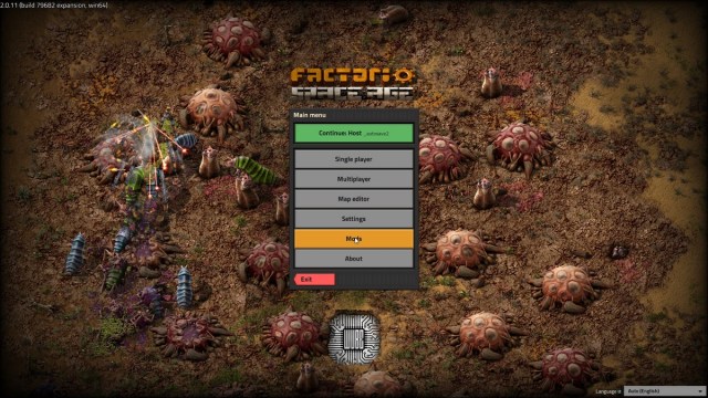 Mods Page Factorio Main Menu