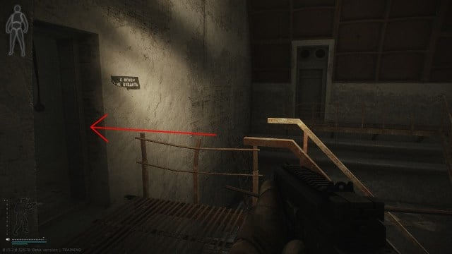 Path to D2 extraction 2 in Reserve in Escape from Tarkov