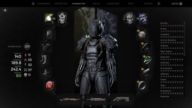 Phetyr armor set