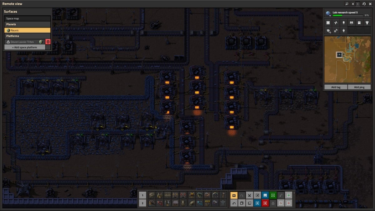 Cómo automatizar la producción de placas de hierro en Factorio 2.0