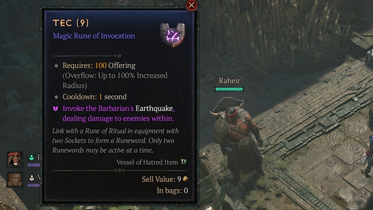 How to Get Tec Runes in Diablo 4 Vessel of Hatred