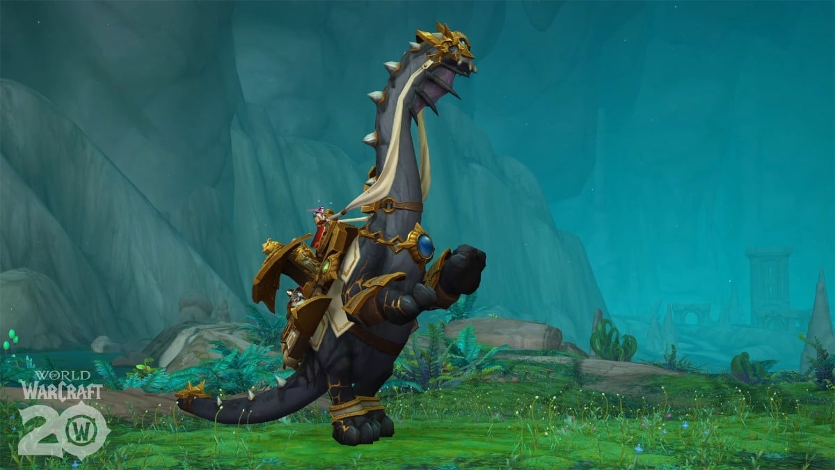 Trader's Gilded Brutosaur World of Warcraft