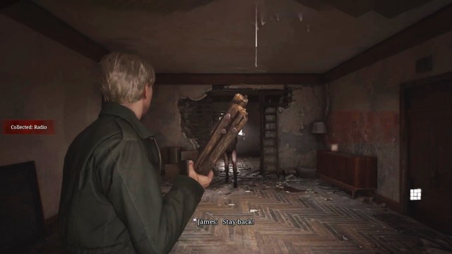 Silent Hill 2 Remake Using Wooden Cardboard 