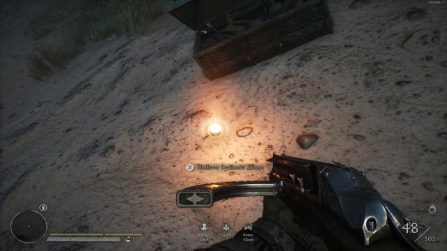 a player collecting Demonic ammo