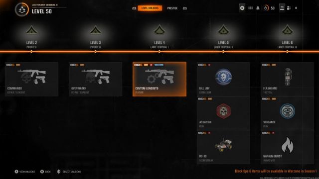 Call of Duty: Black Ops 6 Custom Classes