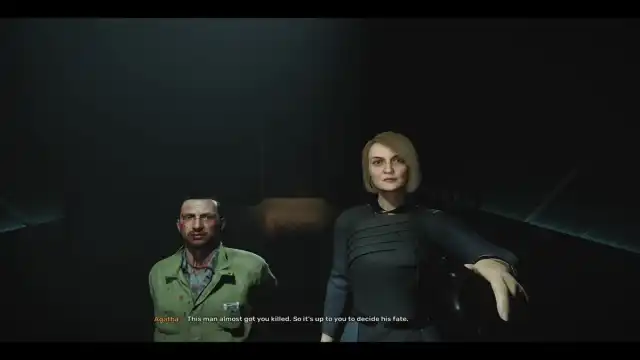 Agatha and should you kill or spare Professor Herman in Stalker 2