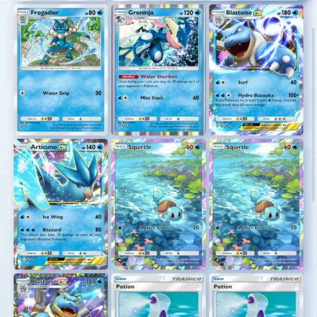 El mejor mazo de Blastoise en Pokémon TCG Pocket