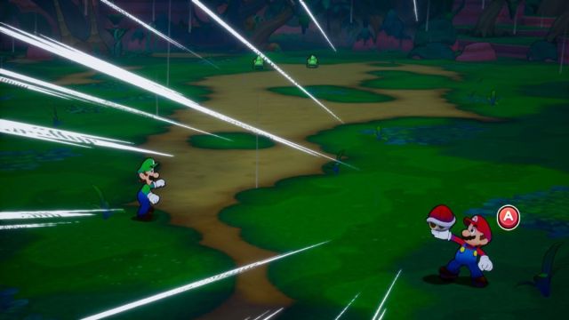 Bros Attacks in Battle & Luigi Brothership