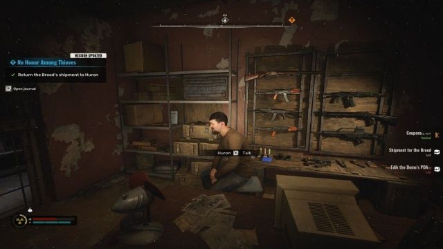 Completed mission No Honor Among Thieves in Stalker 2