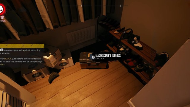 Electrician's Toolbox location in appartment Dead Island 2