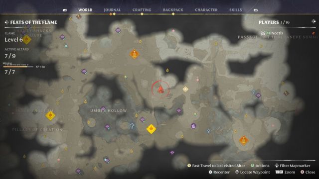 Enshrouded Sulfur Nomad Highlands Map Location