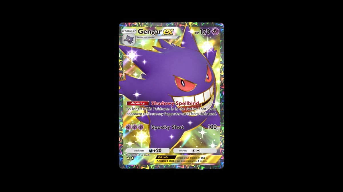 Gengar Ex Pokemon TCG Pocket