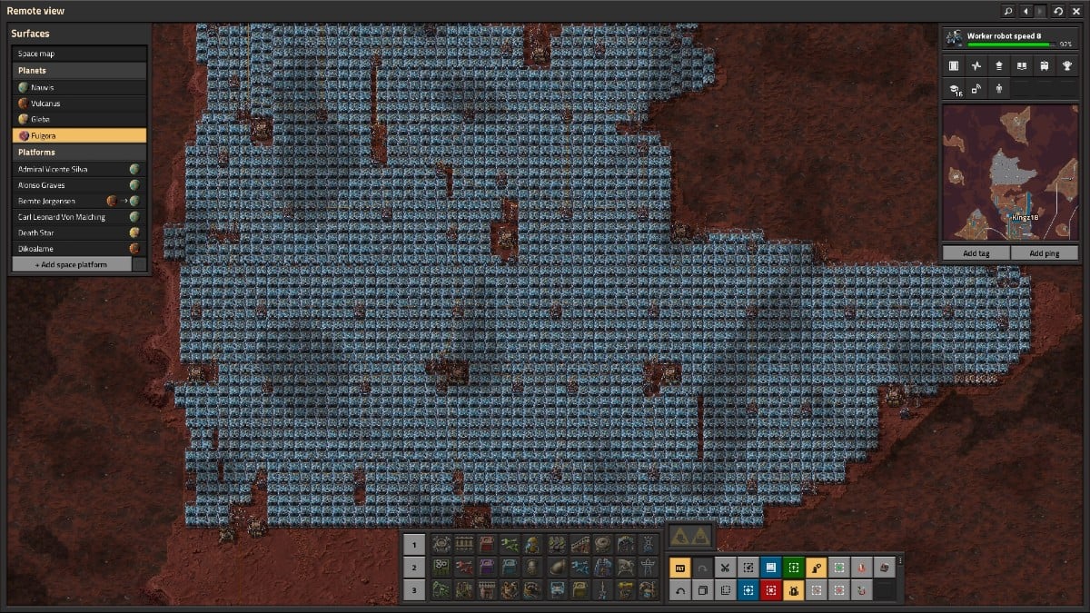 Cómo conseguir energía en Fulgora en Factorio 2.0 | Era espacial