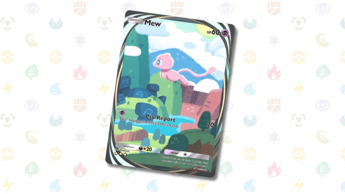 Mew Card Pokemon TCG Pocket