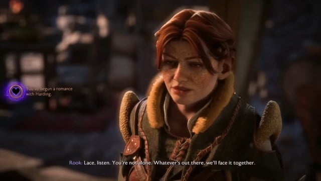 Romancing Harding in Dragon Age The Veilguard