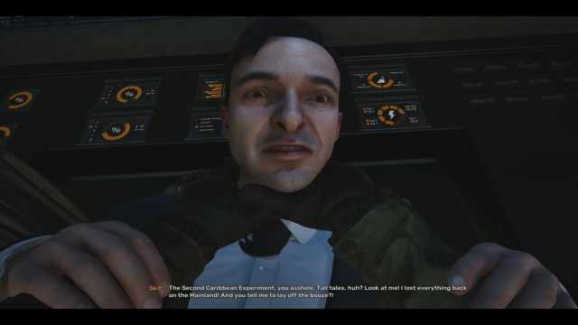 Skif in heated argument with Dr Dalin in Stalker 2