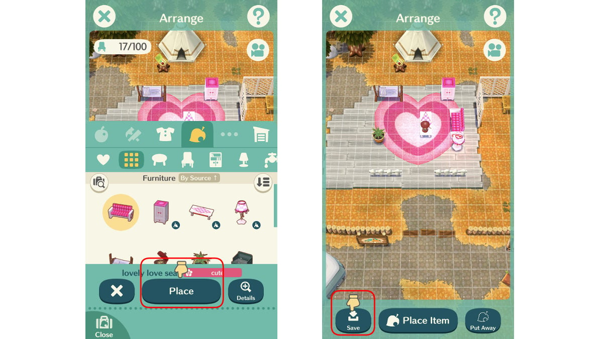 Cómo obtener los elementos de colaboración de Pocket Camp en Animal Crossing: New Horizons