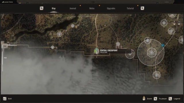 Central Checkpoint location for AR416 in Stalker 2