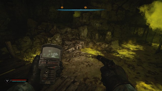 Navigating tunnels to reach Warehouse in Just Business side quest in Stalker 2