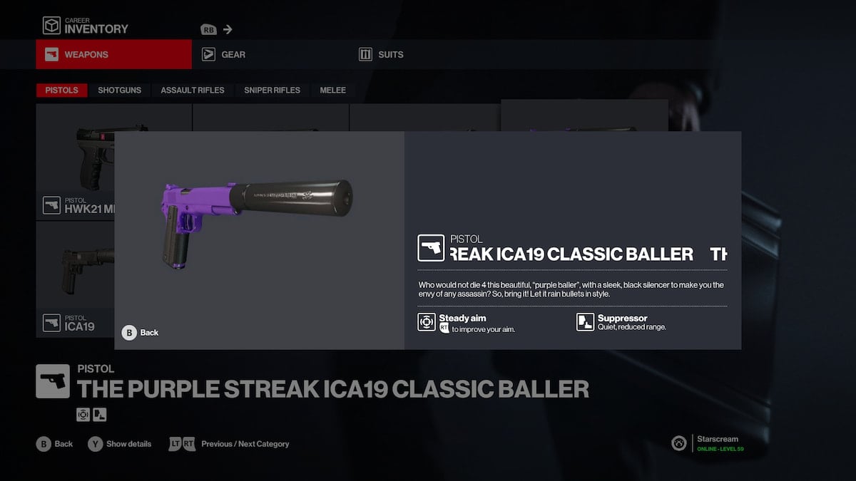 Как разблокировать боксерский костюм Purple Streak в Hitman World of Assassination