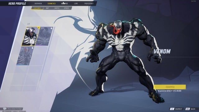 Venom character overview in Marvel Rivals