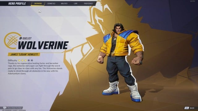 wolverine ranking in Marvel Rivals