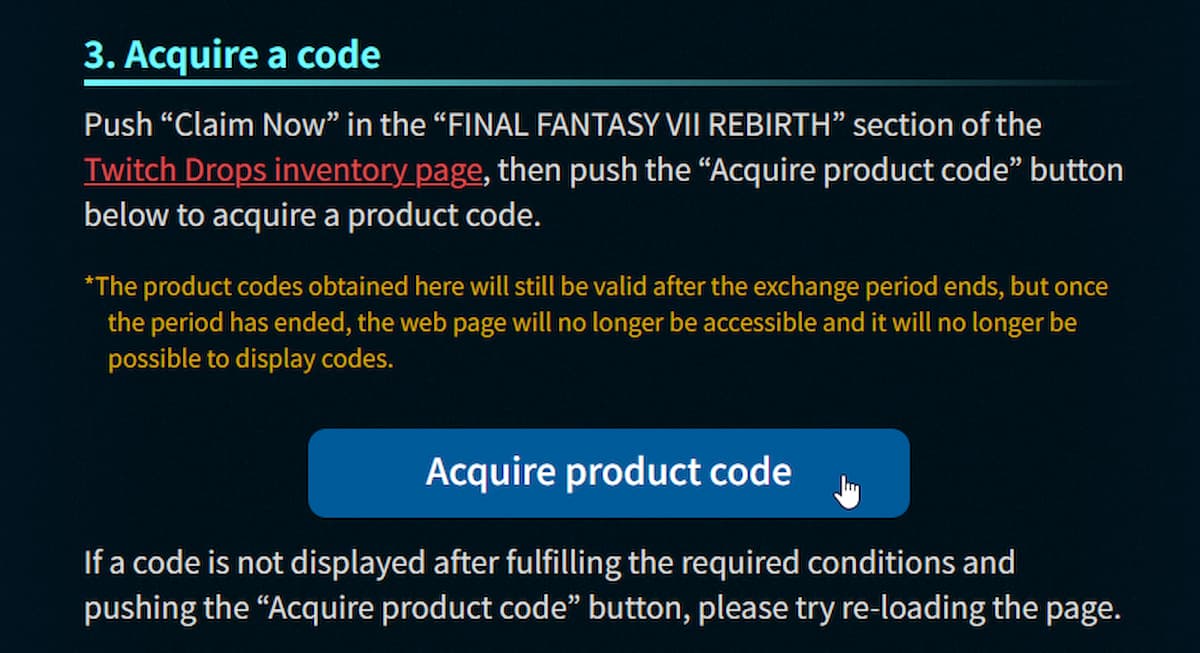 How To Get the Final Fantasy 7 Rebirth Twitch Drops