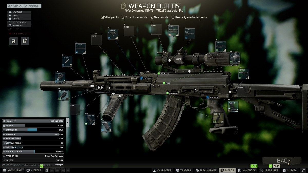 Best RD-704 Attachments and Loadout in Escape from Tarkov - Prima Games