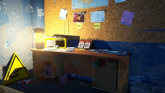 Stan and Mitch's investigation table