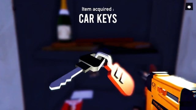 car keys obtained in Road 96