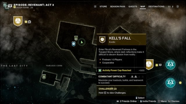 Destiny 2 Kell's Falls