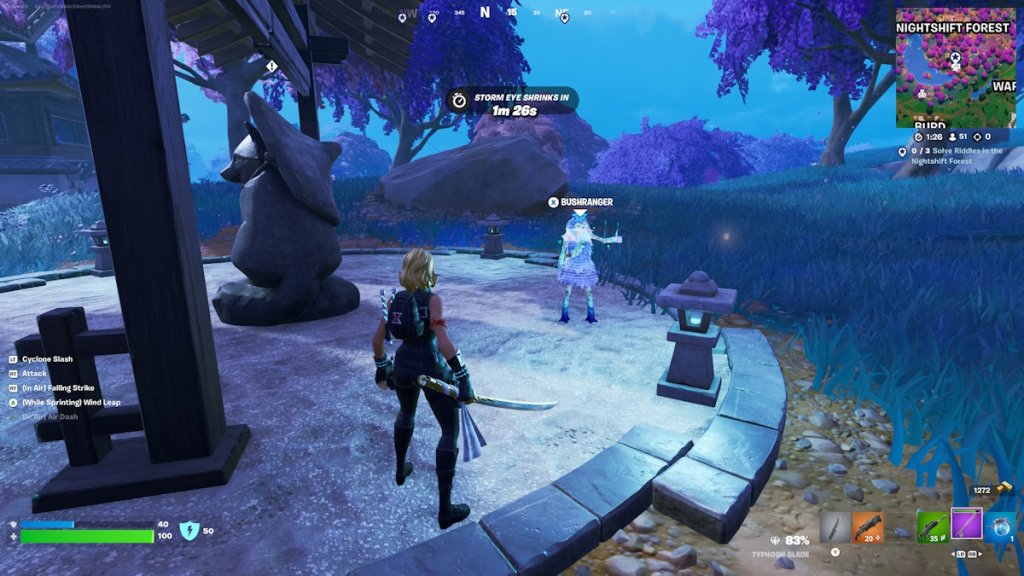 The Riddler Fortnite How to Solve Riddles in Nightshift Forest in Fortnite - Prima Games