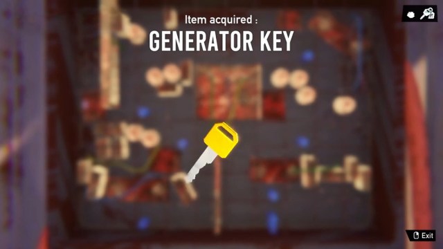 obtained generator key in Road 96